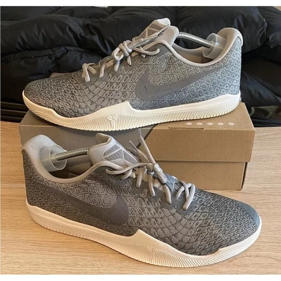 🔥Nike Kobe Mamba Instinct Pure Platinum Gray Athletic Sneakers -Men Size 13 - Picture 6 of 12